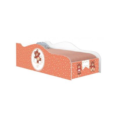 Cama Fun Ursinho De Pelúcia Solteiro Com Colchão