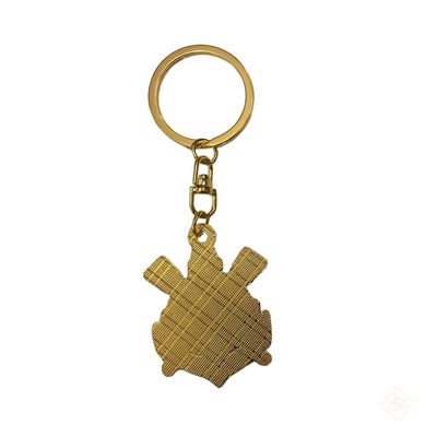 Chaveiro de Metal Dourado Corinthians - Mileno