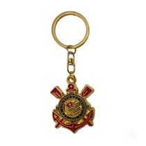 Chaveiro de Metal Dourado Corinthians - Mileno