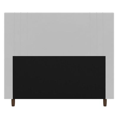 Cabeceira Cama Box Casal Queen Size Ferrara 160Cm Branco
