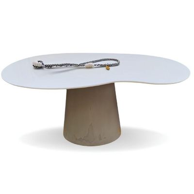 Mesa De Jantar Cone Orgânica Bean 120x80cm