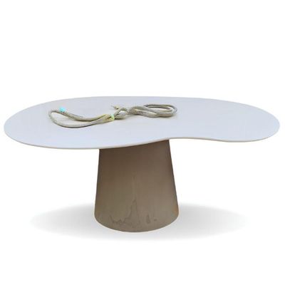 Mesa De Jantar Cone Orgânica Bean 120x80cm