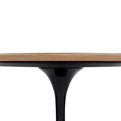 Mesa De Jantar Tulipa Saarinen Redonda 150 Cm Preto
