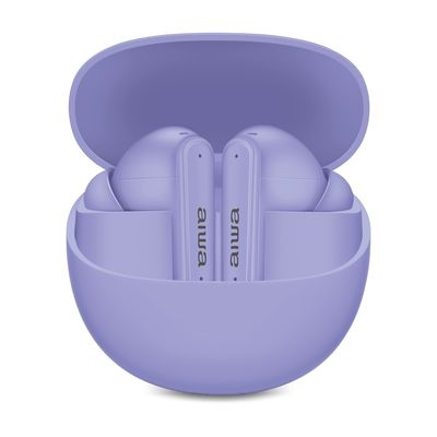 Fone de Ouvido Eardbud AIWA AWS-EB-04-P Bluetooth IPX4 ANC 26 Horas de bateria BIV