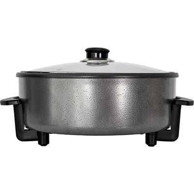 Panela Elétrica Redonda 1250W 30cm Mangiare Preta APER01I-02 Agratto 220V