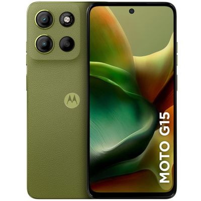 Celular Motorola Moto G15 256GB - PB6D0012BR Verde Quadriband