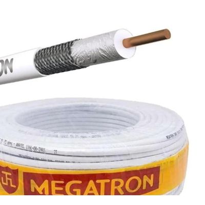 Caixa Cabo Coaxial RF 0,4/2,5 DBL + 2X26AWG 100M BR