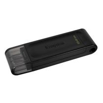 Pen Drive Kingston 64GB Padrão USB-C - DT70/64GBI