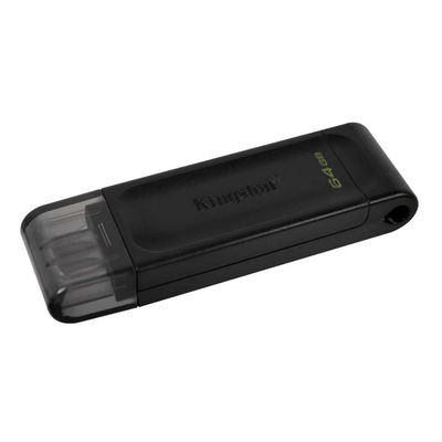 Pen Drive Kingston 64GB Padrão USB-C - DT70/64GBI