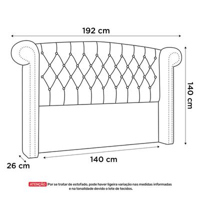 Cabeceira Cama Box Casal Adelle 140cm Com Frame Suede Bege - Abmaza