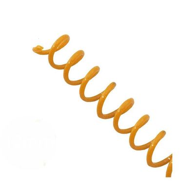 Espiral para Encadernação Laranja 9mm 50 Folhas 100 Unidades