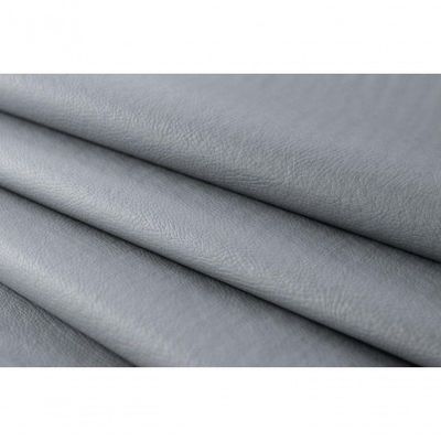 Cabeceira Casal Luxo 140x60 Courino Cinza Tachas Fumê