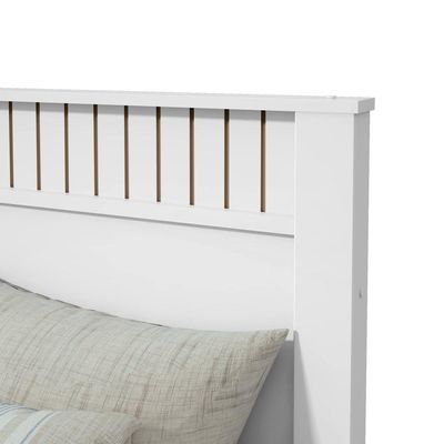 Cama Casal Athenas Branco.