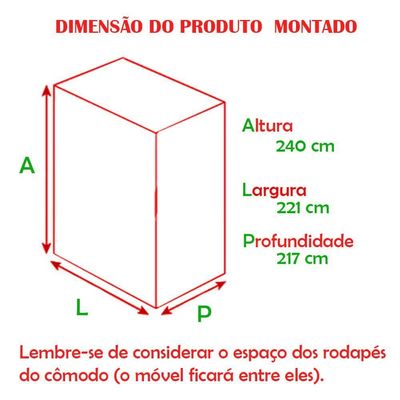 Dormitório De Casal Completo 1220 Branco