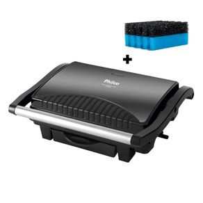 Sanduicheira e Grill Philco Press Titanium Inox PGR08T  + Esponja para limpeza de Grill é boa?