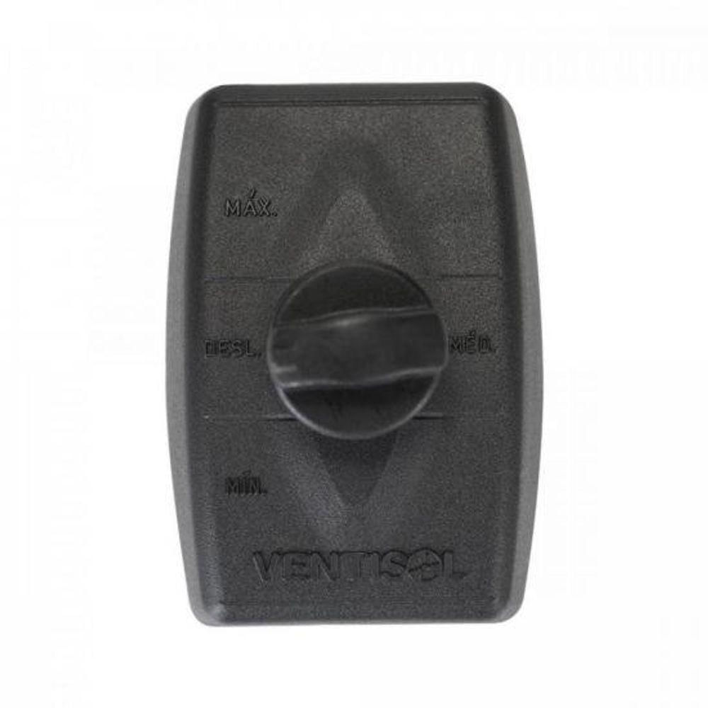 Ventilador De Parede 60cm 220v New Premium Preto Ventisol