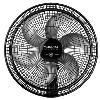 Ventilador De Mesa Mondial 40cm Super Power 6 Pás Vsp-40-b Preto 220v 220V