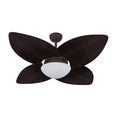Ventilador De Teto Marrom 4 Pás Tabaco 127V 110V
