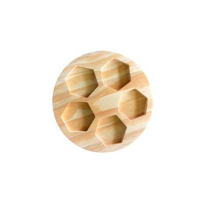 Tabua Petisqueira Redonda e Espatula Garfinho Petisco Queijo