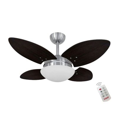 Ventilador Lil Prince Tabaco 127V E Controle Remoto 110V
