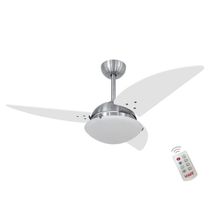 Ventilador Clear Branco 127V E Controle Remoto