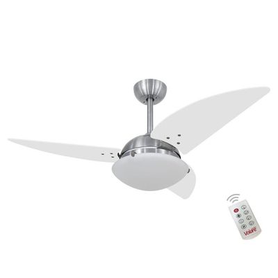 Ventilador Clear Branco 127V E Controle Remoto 110V