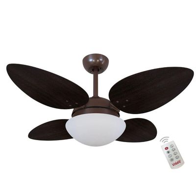 Ventilador Prince Iv Tabaco 127V E Controle Remoto 110V