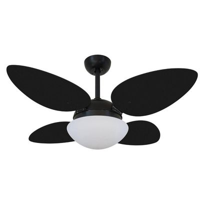 Ventilador De Teto Prince Iv Preto 127V 110V