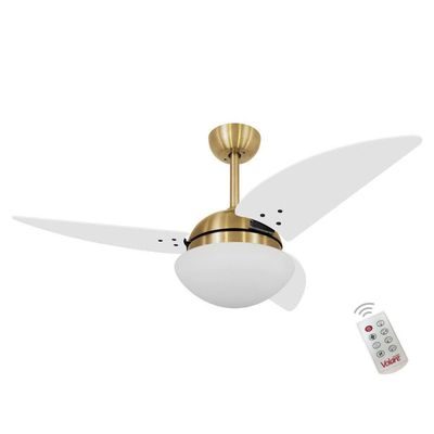 Ventilador Clear Branco 127V E Controle Remoto 110V