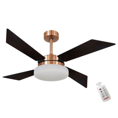 Ventilador Tecno Tabaco 127V E Controle Remoto 110V