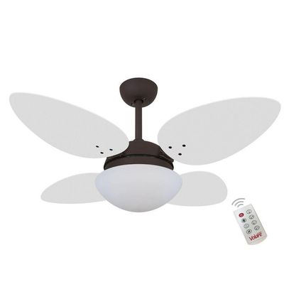Ventilador Prince Iv Branco 127V E Controle Remoto 110V