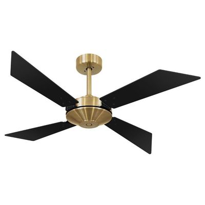 Ventilador De Teto Tecno Ii Office Preto 127V 110V