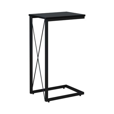 Mesa Lateral Aço Carbono Base Preta X Preto