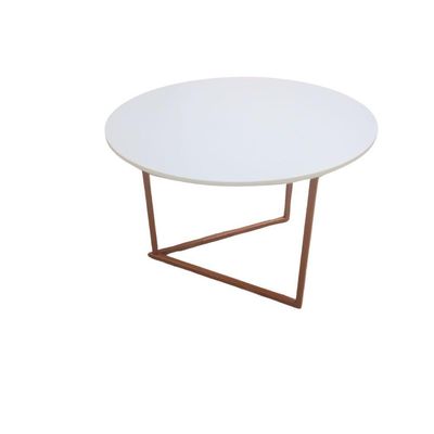 Mesa De Centro Jade Para Sala De Estar Pés De Aço Moderna