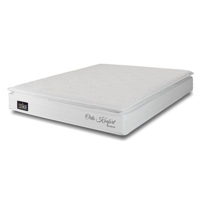 Conjunto Box Casal Hellen Orto Konfort Espuma D33
