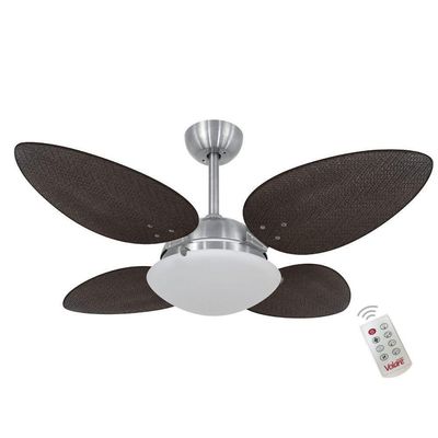 Ventilador Volare P Palmae Tabaco 127V E Controle Remoto 110V