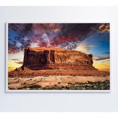 Quadro Decorativo Deserto Butte Utah 120x80 Cm