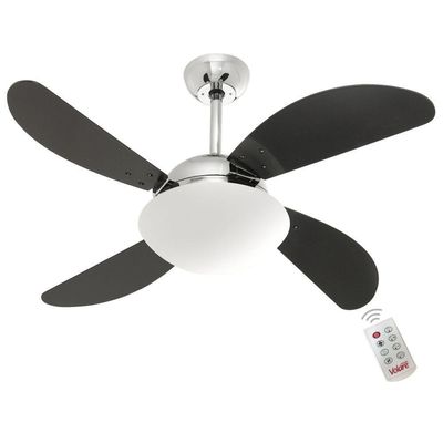 Ventilador Volare Fly Preto 127V E Controle Remoto 110V