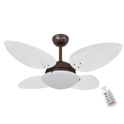 Ventilador Volare P Palmae Branco 127V E Controle Remoto 110V