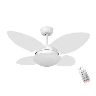 Ventilador Volare Mini Petalo Branco 220V E Controle Remoto 220V