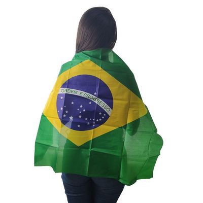 Bandeira Do Brasil Copa Jogo Comemoração Brasileiro