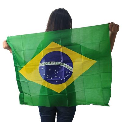 Bandeira Do Brasil Copa Jogo Comemoração Brasileiro