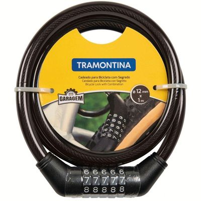 Cadeado Para Bicicleta Tramontina Com Segredo Tramontina