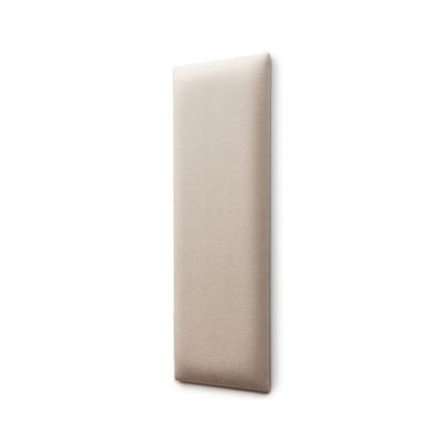 Placa Cabeceira 20cm X 60cm Unidade Suede Off White
