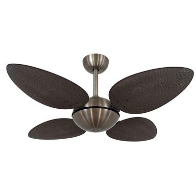 Ventilador De Teto Volare Office Petalo Palmae Tabaco 127V 110V