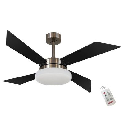 Ventilador Volare Tech Preto 127V E Controle Remoto 110V