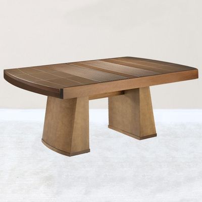 Mesa De Jantar Extensivel 162 Ou 222 Cm Madeira Pinhao Nacc Pinhao