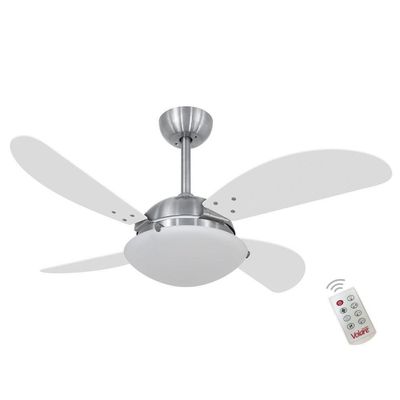 Ventilador Volare Fly Branco 127V E Controle Remoto 110V