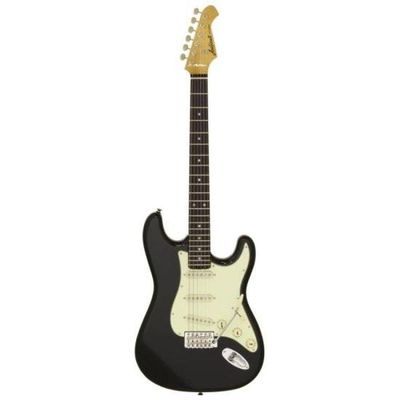 Guitarra Aria Stg-62 Black.