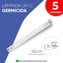 5 Lâmpada Uv-C Germicida
